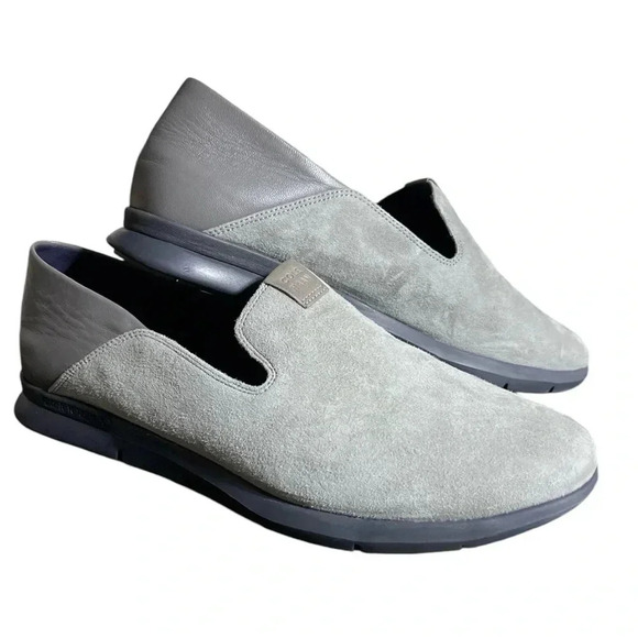 Cole Haan Shoes - Cole Haan Grand Os Horizon Gray Slip On Loafers